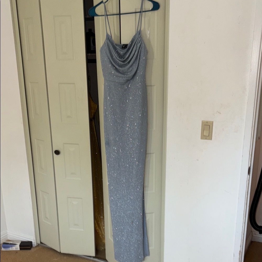 Elegant Silver Dress